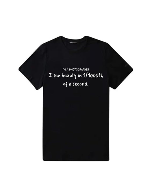 Photographer Tee – 1/1000th of a Second